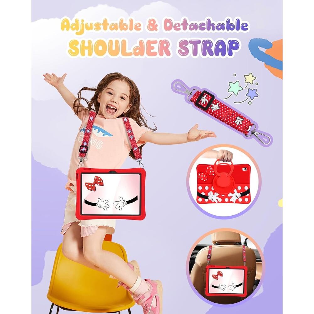 Lotadilo Cute For IPad A16 Case/For IPad 10th Generation/11 Inch Case - Silicon3 - Picture 6 of 10